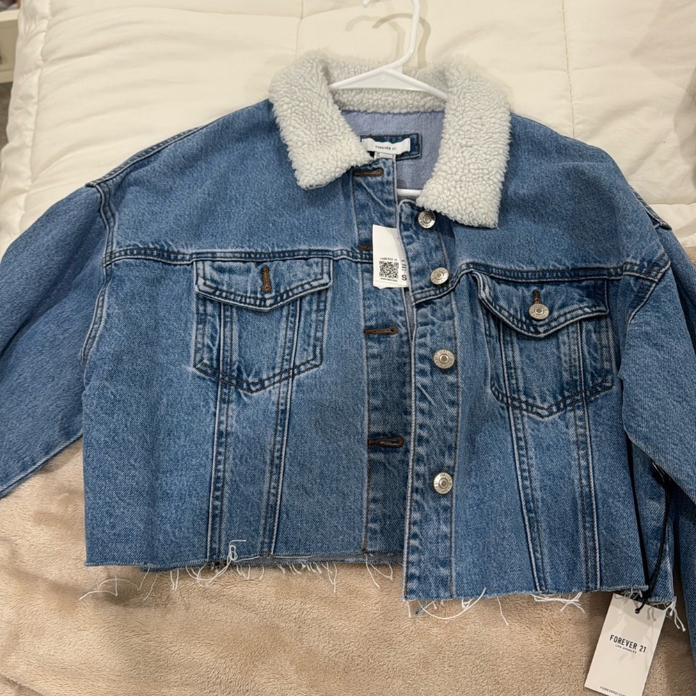 Cropped Jean Jacket